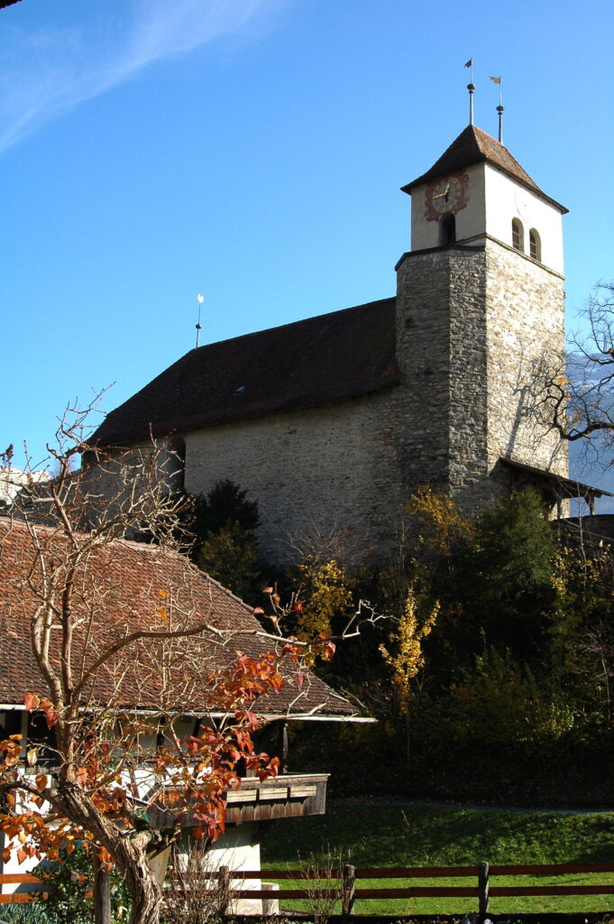 Die Burg wurde zu einer Kirche umfunktioniert